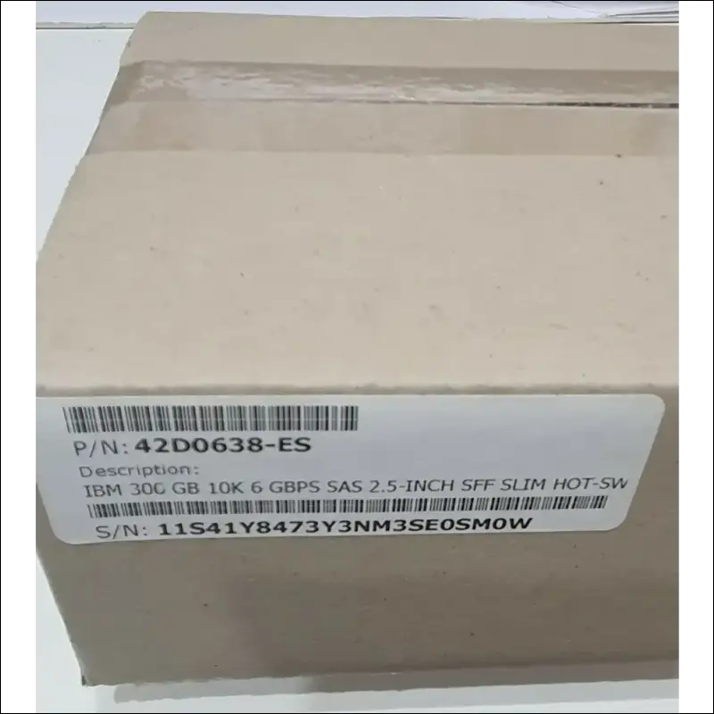IBM 42D0613 System X 300GB 10K SAS 2.5" HDD Hard Disk Drive Server Pc NEW