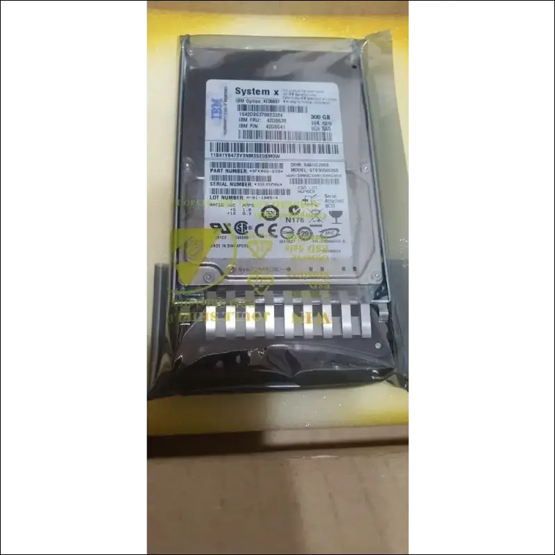 IBM 42D0613 System X 300GB 10K SAS 2.5" HDD Hard Disk Drive Server Pc NEW