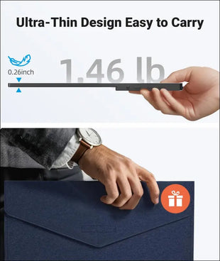 Ingnok Portable Monitor, 15.6 Inch FHD 1080P Laptop Screen Extender with Adjustable Stand,Portable Monitor for Laptop,PC, MacBook, PS5/4, Xbox, Switch,Built-in Speakers