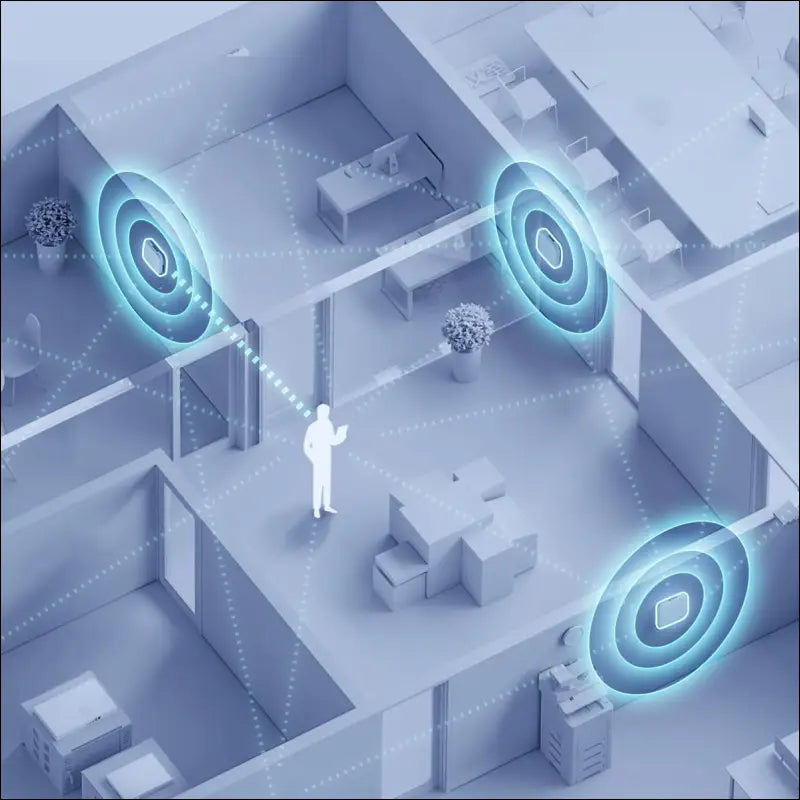 Inhand Networks EAP600 Enterprise Access Point AX3000, Wi-Fi 6,1 Gigabit Port, Support Poe 802.3Af,Mu-Mimo, Cloud Managed,Cover 120 Square Meters