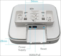 Inhand Networks EAP600 Enterprise Access Point AX3000, Wi-Fi 6,1 Gigabit Port, Support Poe 802.3Af,Mu-Mimo, Cloud Managed,Cover 120 Square Meters