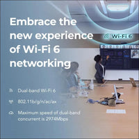 Inhand Networks EAP600 Enterprise Access Point AX3000, Wi-Fi 6,1 Gigabit Port, Support Poe 802.3Af,Mu-Mimo, Cloud Managed,Cover 120 Square Meters