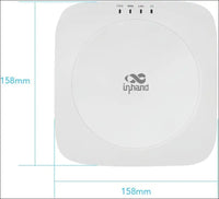 Inhand Networks EAP600 Enterprise Access Point AX3000, Wi-Fi 6,1 Gigabit Port, Support Poe 802.3Af,Mu-Mimo, Cloud Managed,Cover 120 Square Meters