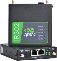 InHand Networks IR302 Industrial IoT 4G LTE VPN Cellular Router,M2M LTE Cat 4 Wi-Fi Hotspot Router Dual sim Card Slots