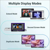 InnoView Portable Monitor, 15.6 Inch FHD 1080P HDMI USB C Second External Monitor for Laptop, Desktop, MacBook, Phones, Tablet, PS5/4, Xbox, Switch, Built-in Speaker with...