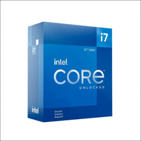 Intel i7-12700KF CPU 3.6GHz (5.0GHz Turbo) 12th Gen LGA 1700 Alder Lake Processor, 12-Cores 20-Threads, 25MB Cache, 125W, Multicolor