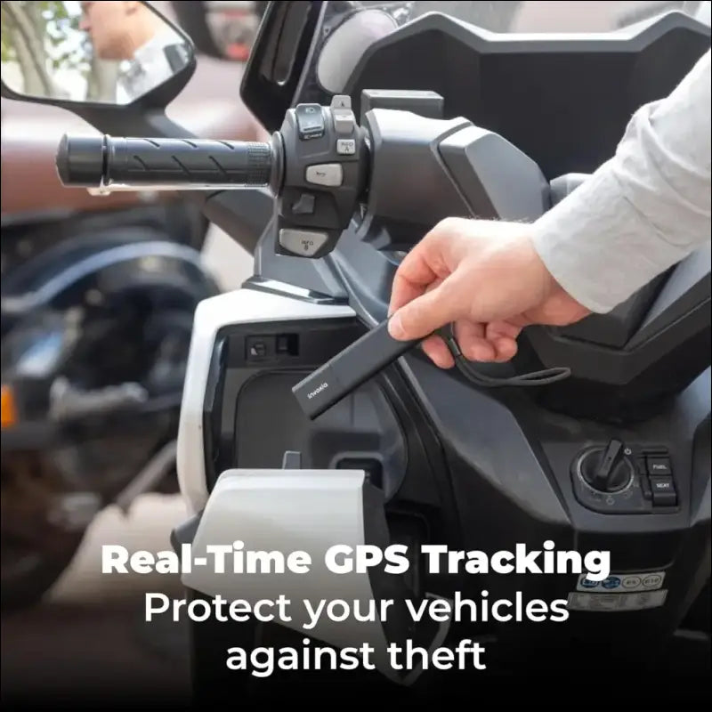 Invoxia GPS Tracker PRO - Real-Time Location - No Included Subscription - for Cars, Motorcycles, Bicycles, Children - Motion and Tilt Alerts - 4G LTE-M Network - Up to 3 Months...