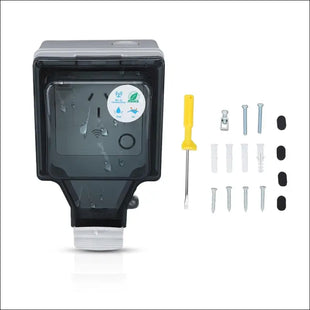 IP66 Outdoor WiFi Smart Plug, Type 86 Intelligent Socket, 15A Waterproof, APP & Voice Control, Compatible with Smarthome (SNW-AU)