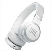 JBL Live 670NC, JBL Signature Sound and Surround Sound, Bluetooth 5.3 with LE Audio Supported (*), True Adaptive Noise Cancelling with Smart Ambient, White