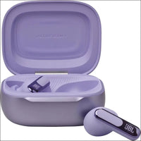 JBL Live Beam 3 True Wireless Noise Cancelling Earbuds with Screen, Purple