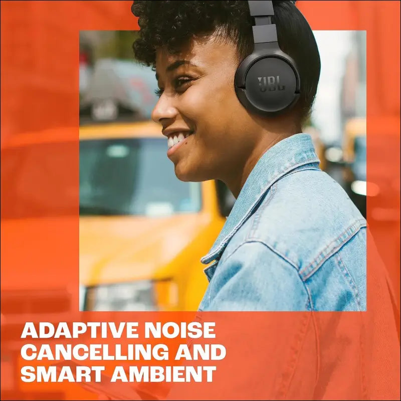 JBL Tune 670NC, Adaptive Noise Cancelling with Smart Ambient, Bluetooth 5.3 with LE Audio*, JBL Pure Bass Sound, Customize Your Listening Experience, Hands-Free Calls with...