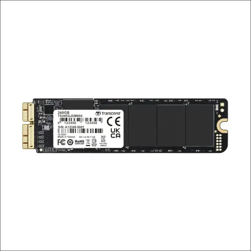 JetDrive 850 NVMe PCIe SSD 240GB [SSD Upgrade Kits for Mac], TS240GJDM850