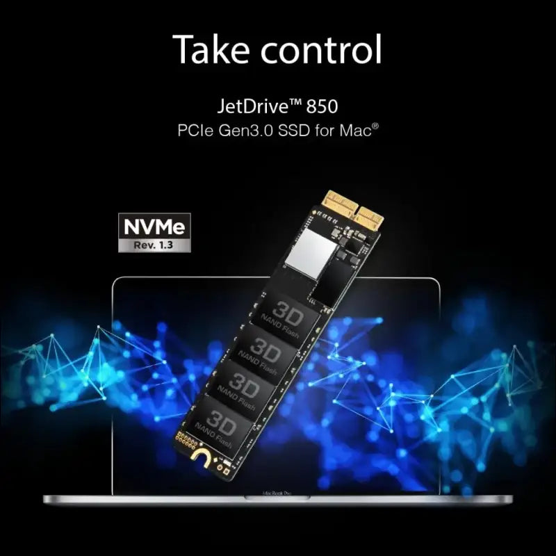 JetDrive 850 NVMe PCIe SSD 240GB [SSD Upgrade Kits for Mac], TS240GJDM850