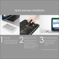 JetDrive 850 NVMe PCIe SSD 240GB [SSD Upgrade Kits for Mac], TS240GJDM850