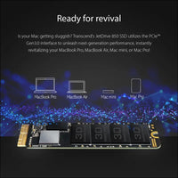 JetDrive 850 NVMe PCIe SSD 240GB [SSD Upgrade Kits for Mac], TS240GJDM850