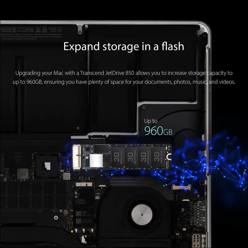 JetDrive 850 NVMe PCIe SSD 240GB [SSD Upgrade Kits for Mac], TS240GJDM850