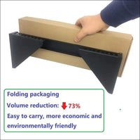 JINGCHENGMEI 19 Inch 4U Heavy Duty Vertical Wall Mountable Rack and 125 lb Wall Mountable Server Rack