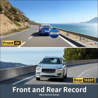 JOMISE G814 4K+2.5K Mirror Dash Cam Front and Rear - 3X Zoom Rear View Mirror Camera, 11" UHD Display, Super Night Vision, GPS, 32GB Card Included - Reliable Dash Cam Mirror for...