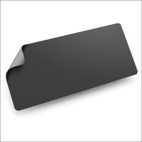 JOYACCESS Multifunctional Office Mouse Mat, Waterproof PU Leather Desk Mat for Laptop/Keyboard/Mouse Writing Pad, Double-Sided 60 x 35 cm Mouse Pad, Desk Pad (Black)