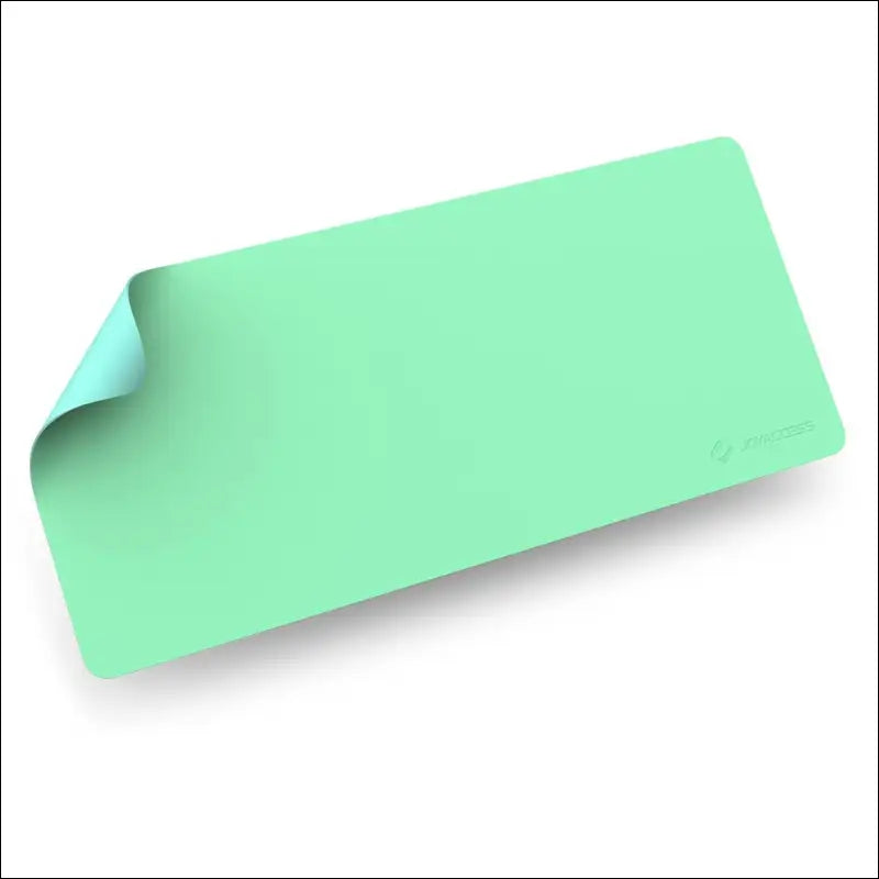 JOYACCESS Multifunctional Office Mouse Mat, Waterproof PU Leather Desk Mat for Laptop/Keyboard/Mouse Writing Pad, Double-Sided 60 x 35 cm Mouse Pad, Desk Pad (Green)