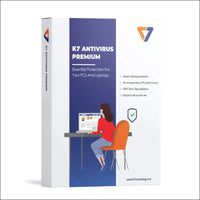 K7 Antivirus Premium Antivirus Software 2025 for laptop/pc|1 User,1 Year| Antivirus, Internet Protection,Threat protection -No CD