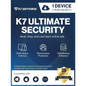K7 Ultimate Security Antivirus Software 2025 |1 Devices, 1 Year| Threat Protection, Internet Security,Data Backup,Mobile Protection laptop,PC, MacÂ®,Phones,Tablets-No CD
