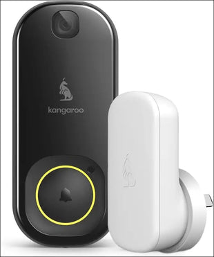 Kangaroo Smart Doorbell + Security Camera + Porch Protection Plan (AUS Plug)