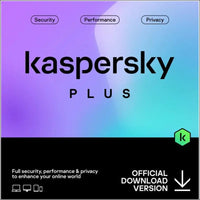 Kaspersky Plus Total Security 3 Devices 1 Year Software License, Antivirus for PC, MAC | Same day Digital Delivery