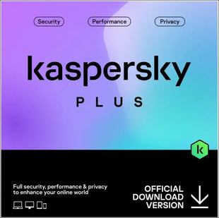 Kaspersky Plus Total Security 3 Devices 1 Year Software License, Antivirus for PC, MAC | Same day Digital Delivery