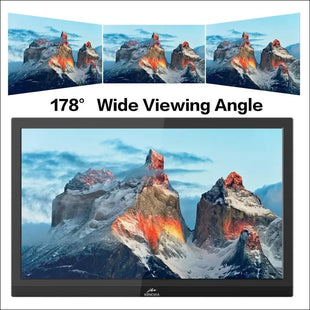 Kenowa 15.6 Inch Portable FHD 1080P Laptop Display Extend Monitor Mobile IPS Screen with Type C HDMI