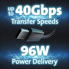 Kensington USB-C and Thunderbolt Dock up to 100W Charging Dual 4K for Mac Windows and Surface (K37010NA) - Personal