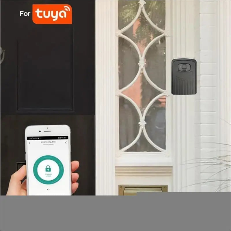 Key Box Safe with Advanced Outdoor Security Functions, Supports Multiple Users via the For Tuya App