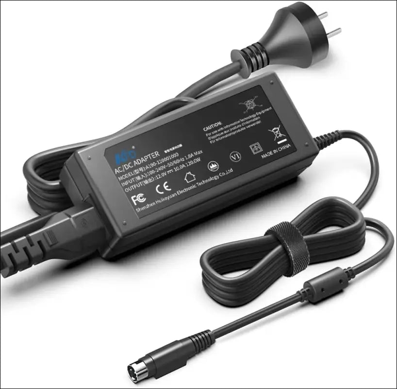 KFD 12V 10A 120W 4-Pin Power Supply AC Adapter for QNAP Synology Disk Turbo NAS QNAP TS-409 TS-410 TS-412 Turbo TS-419P