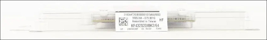 Kingston Fury Impact 64 GB (2 x 32 GB) 3200MHz DDR4 CL20 Laptop Memory Kit of 2 KF432S20IBK2/64 Black