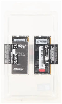 Kingston Fury Impact 64 GB (2 x 32 GB) 3200MHz DDR4 CL20 Laptop Memory Kit of 2 KF432S20IBK2/64 Black
