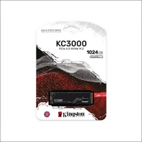 Kingston KC3000 1TB PCIe 4.0 NVMe M.2 SSD SKC3000S/1024G