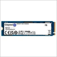 Kingston Nv2 1TB M.2 NVMe PCIe 4.0 SSD - 3500/2100MB/s 320TBW 1.5 Million Hrs M.