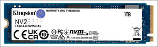 Kingston NV2 1TB NVMe M.2 2280 SSD Solid State PCIe Read 3500MB/s 3D NAND