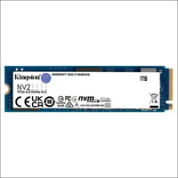 Kingston NV2 1TB NVMe M.2 2280 SSD Solid State PCIe Read 3500MB/s 3D NAND