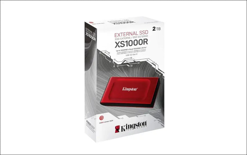 Kingston XS1000R 2TB SSD | Pocket-Sized | USB 3.2 Gen 2 | External Solid State Drive | Up to 1050MB/s