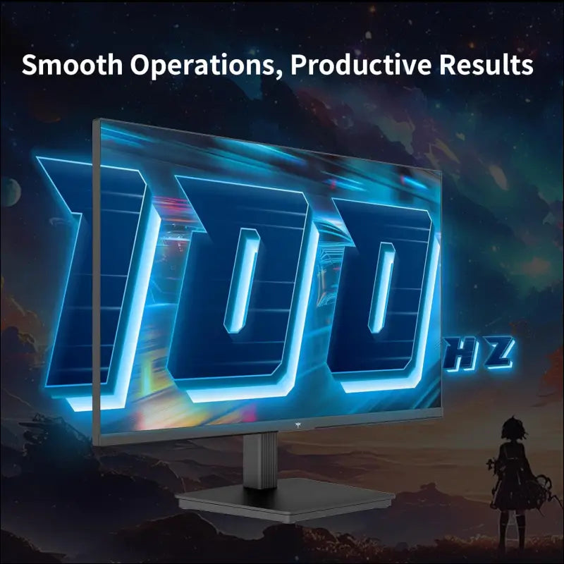 KTC 24 Inch QHD 100Hz Computer Monitor IPS 2K, 1300:1 Contrast, Anti-Blue Light Screen, 122% sRGB, Support FreeSync and GSync, HDMI2.0/DP/Earphone for Gaming and Office Working...