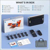 Kwumsy 15.6" Dual Port Laptop Monitor