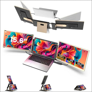 Kwumsy 15.6" Dual Port Laptop Monitor