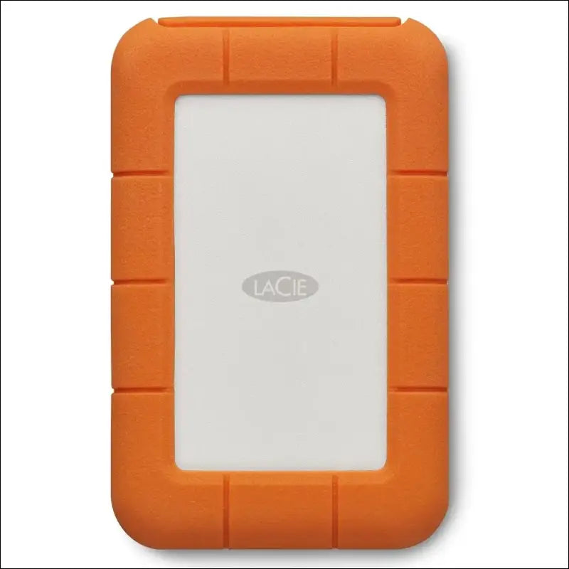 LaCie Rugged USB-C, 5TB, Portable External Hard Drive, Drop, Shock, Dust, Rain Resistant, for Mac & PC, 3 Year Rescue Services (STFR5000800)
