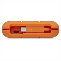 LaCie Rugged USB-C, 5TB, Portable External Hard Drive, Drop, Shock, Dust, Rain Resistant, for Mac & PC, 3 Year Rescue Services (STFR5000800)