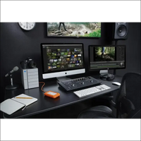 LaCie Rugged USB-C, 5TB, Portable External Hard Drive, Drop, Shock, Dust, Rain Resistant, for Mac & PC, 3 Year Rescue Services (STFR5000800)