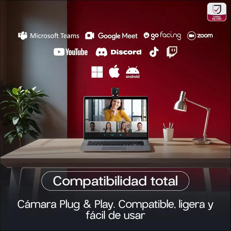 Laia Camera: FHD Webcam for Streaming**