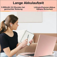 Laptop Celeron N4020 Up to 2.8Ghz, Laptops 14 Inch Win 11 Con 5G WiFi 6+256GB SSD Expansion 1TB, BT 4.2 1920 x 1080 FHD Mini Multimedia Connection, Notebook with German Keyboard...