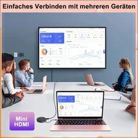 Laptop Celeron N4020 Up to 2.8Ghz, Laptops 14 Inch Win 11 Con 5G WiFi 6+256GB SSD Expansion 1TB, BT 4.2 1920 x 1080 FHD Mini Multimedia Connection, Notebook with German Keyboard...