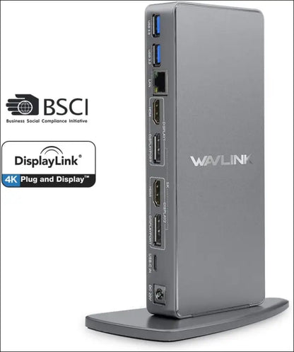 Laptop Docking Station USB-C  Universal Docking Stations for Dual Monitor with Single 5K Display & 2 4K HDMI Ports, 2 4K DisplayPorts for Windows/Mac